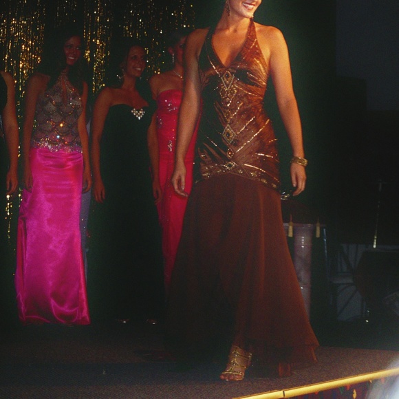 Sue Wong Gown Gatsby 1920’s Style Formal Dress - Picture 4 of 4